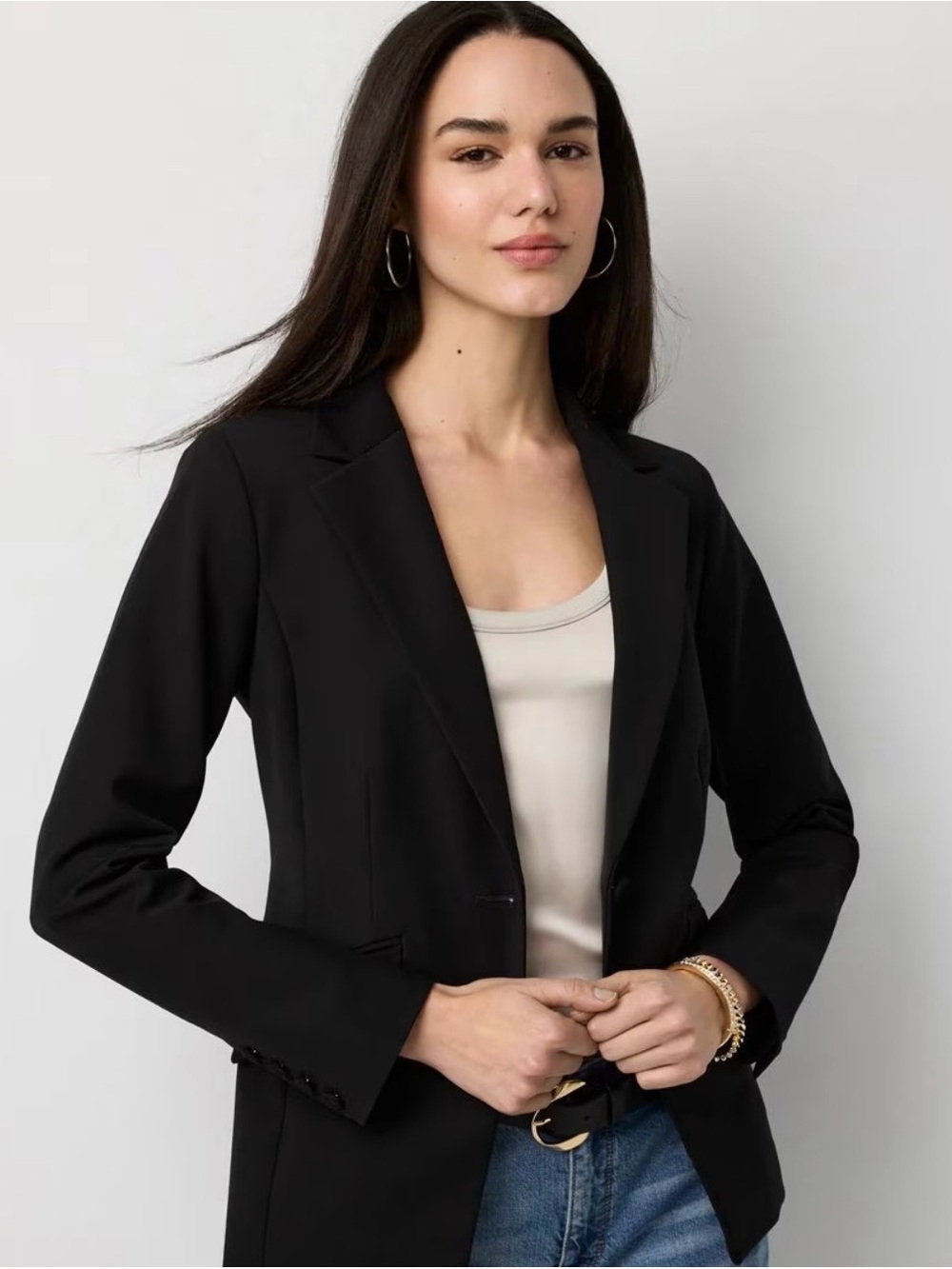WHBM Black Women's Blazer